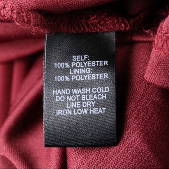 Burgundy maroon lace maxi dress from Lulu's M - Picture 6 of 7